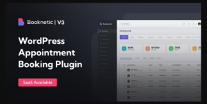 Booknetic - WordPress Booking Plugin for Appointment Scheduling [SaaS]