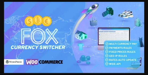 FOX - WooCommerce Currency Switcher Professional - Multi Currency [WOOCS]