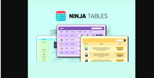 Ninja Table Pro Plugin