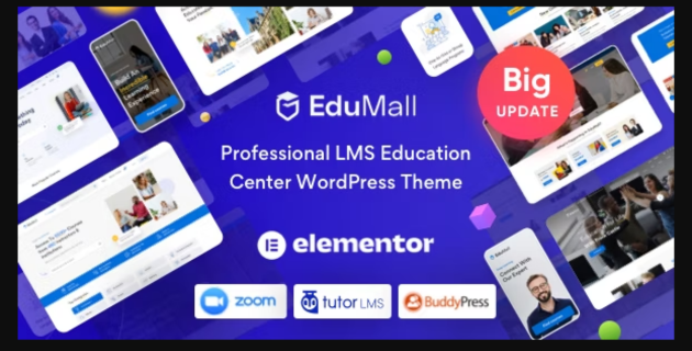 EduMall - Professional LMS Education Center WordPress Theme