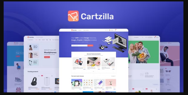 Cartzilla - Digital Marketplace & Grocery Store WordPress Theme