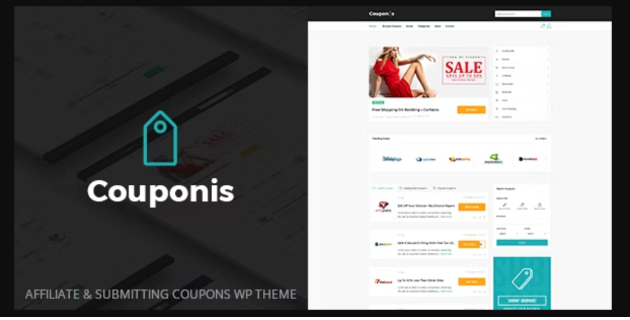 Couponis - Affiliate & Submitting Coupons WordPress Theme