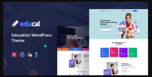 Educal - Online Courses & Education WordPress Theme