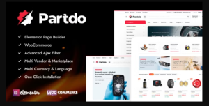 Partdo - Auto Parts and Tools Shop WooCommerce Theme