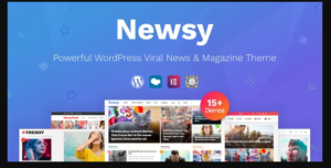 Newsy - Viral News & Magazine WordPress Theme