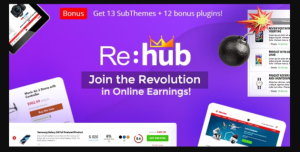 REHub - Price Comparison, Multi Vendor Marketplace Wordpress Theme