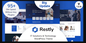 Restly - IT Solutions & Technology WordPress Theme