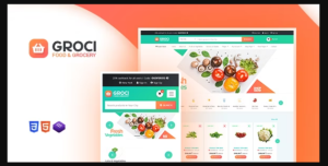 Groci - Organic Food and Grocery Market WordPress Theme