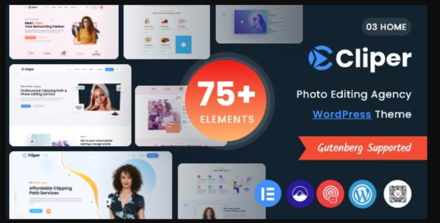 Buy Cliper Clipping Path Agency WordPress Theme Cheap Price