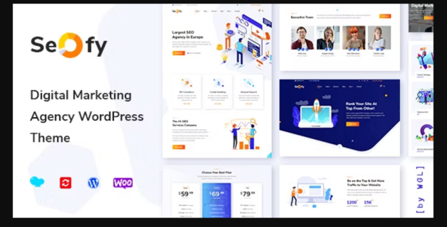 Seofy - Digital & Marketing WordPress Theme