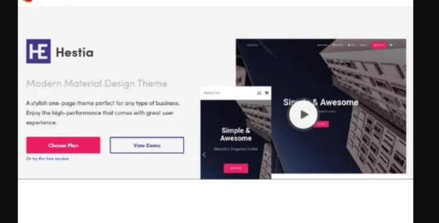 Hestia Pro WordPress Theme