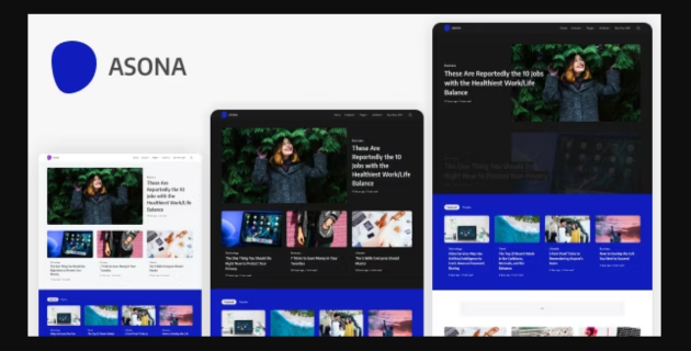 Asona - Blog and Magazine WordPress Theme
