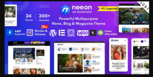 Neeon - WordPress News Magazine Theme