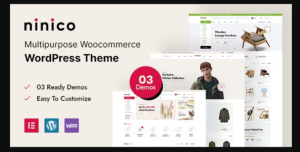 Ninico - Minimal WooCommerce WordPress Theme