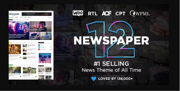 Newspaper - News & WooCommerce WordPress Theme