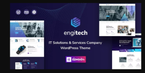 Engitech - IT Solutions & Services WordPress Theme