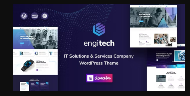 Engitech - IT Solutions & Services WordPress Theme