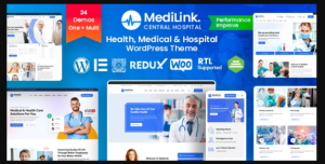 Medilink - Health & Medical WordPress Theme