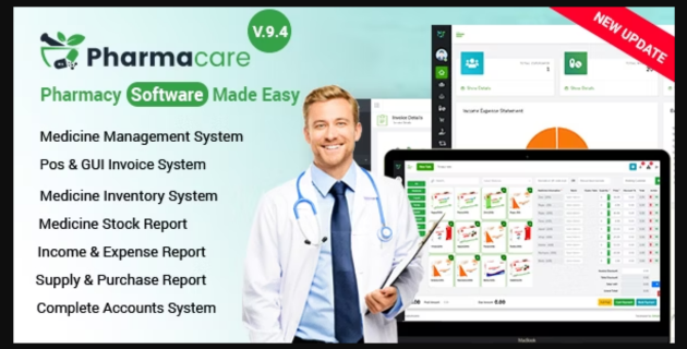 Pharmacare - Pharmacy Software Made Easy